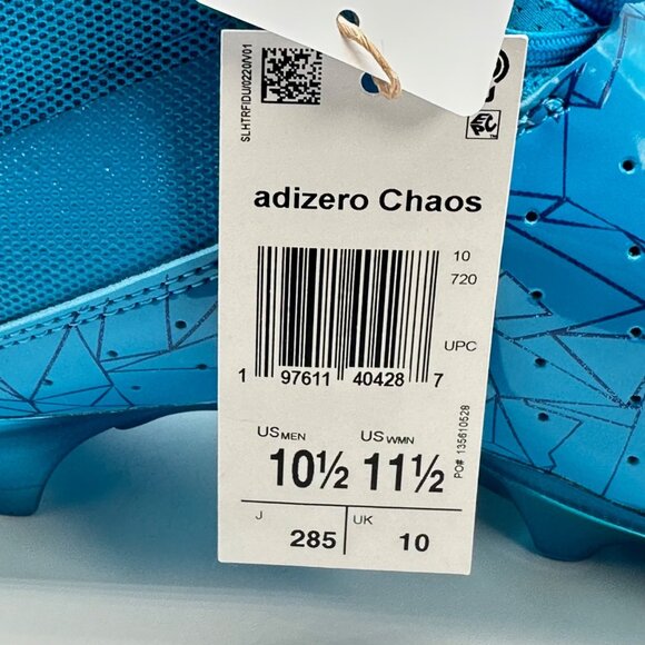 Mens Adidas Adizero Chaos Football Cleat  All American Bowl  IF9718 Size10.5 - Picture 9 of 10